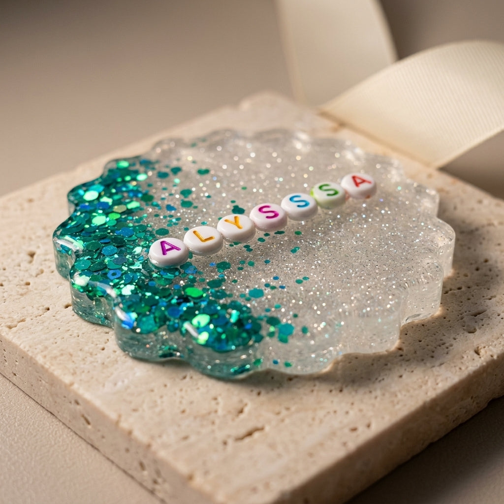 Custom Resin Desk Keepsake