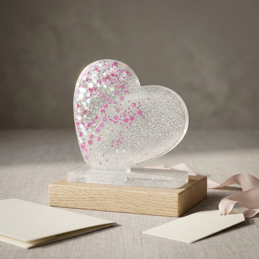 Glitter Resin Desk Accent Set Large